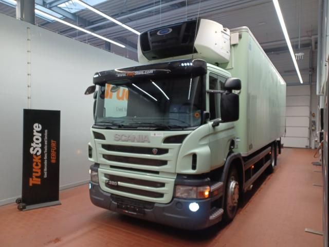 Scania SCANIA P320 EXPORT Tiefkühlkoffer mit Rohrbahn