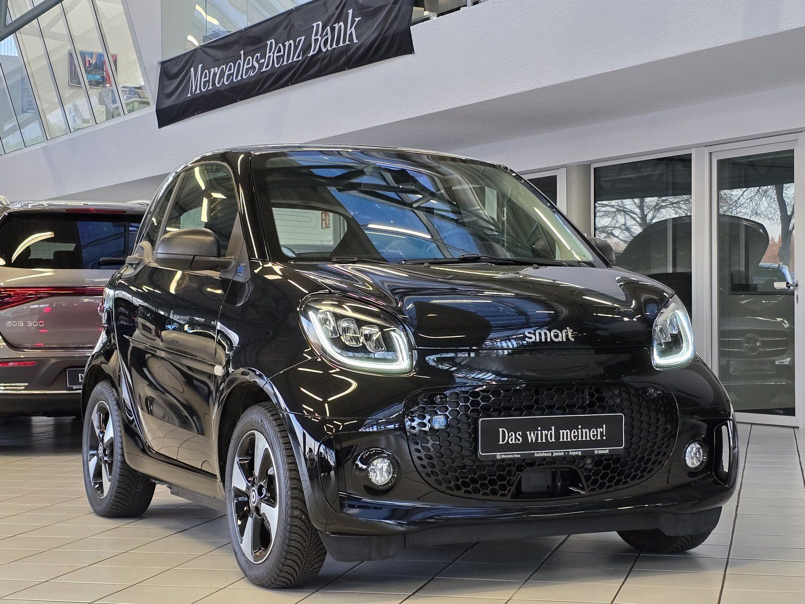 Smart ForTwo EQ Coupé Passion 22KW+LED+KAM+2xKABEL+15"