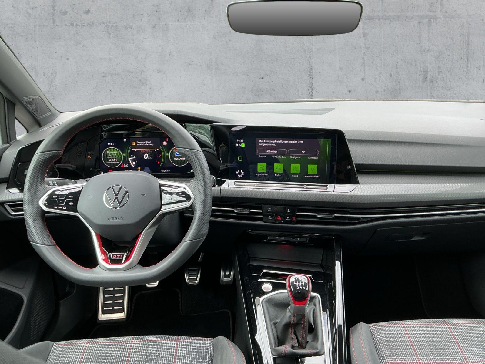Volkswagen Golf VIII 2.0 TSI GTI LED+DAB+APP+SHZ+PDC, миниатюра 9