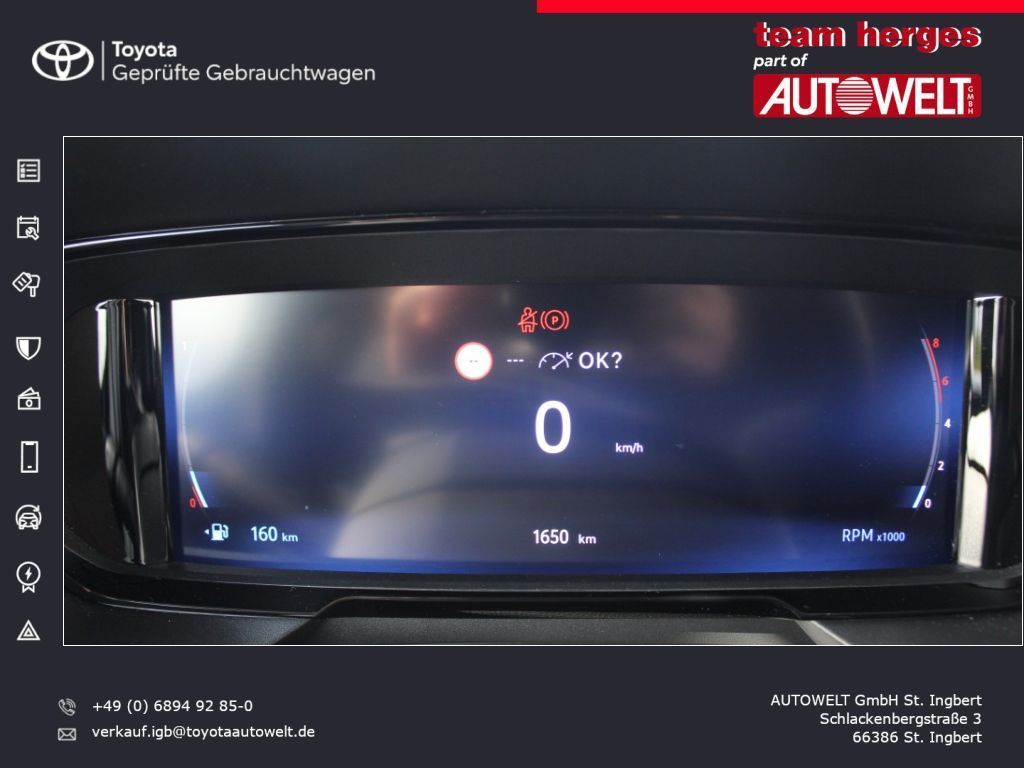 Fahrzeugabbildung Toyota Proace City 1.5 D-4D L1 Meister LED,Navi,PDC,FLA
