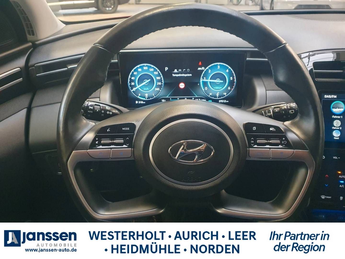 Fahrzeugabbildung Hyundai Tucson TREND Krell, elektrische Heckklappe,Assis