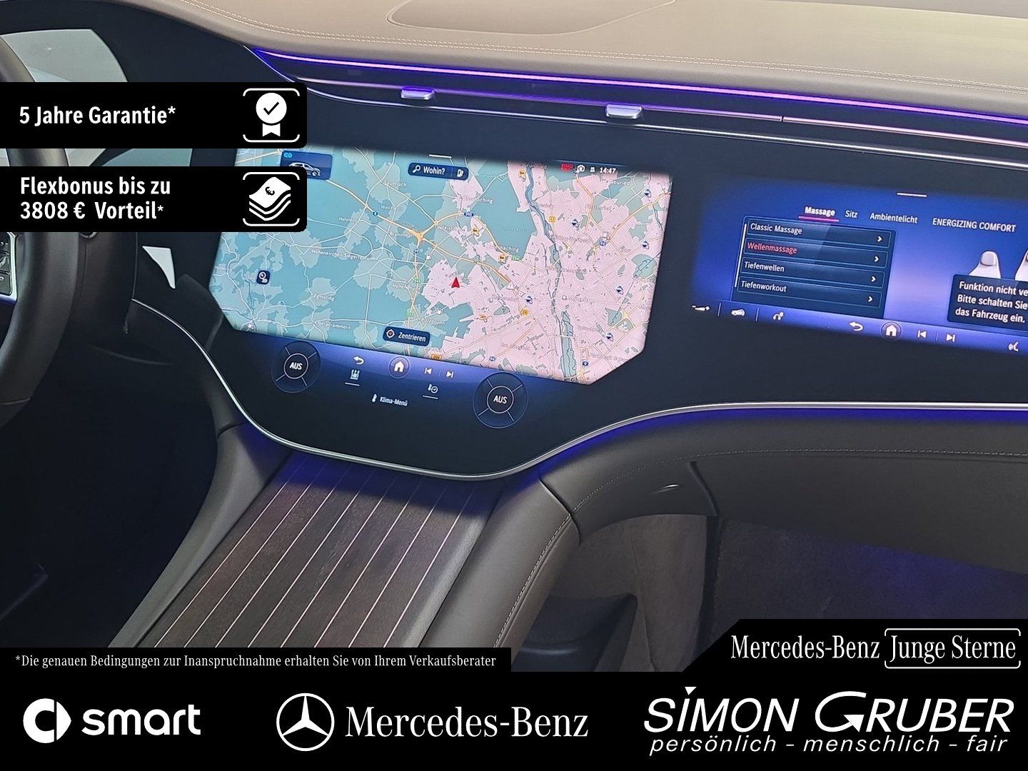 Fahrzeugabbildung Mercedes-Benz EQS 680 SUV Maybach twotone Exklusive FirstClass