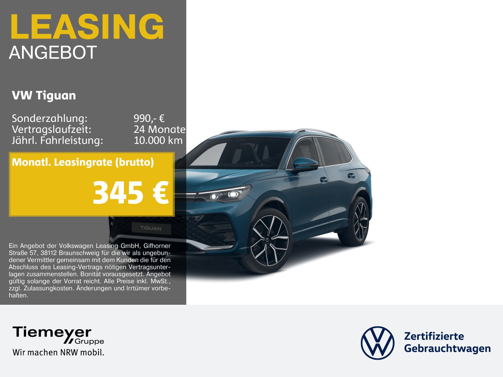 Volkswagen Tiguan 2.0 TDI 4M R-LINE PANO LM20 IQ.LIGHT HuD foto 1