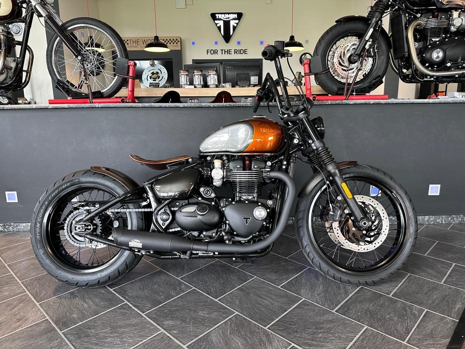 Fahrzeugabbildung Triumph Bonneville Bobber