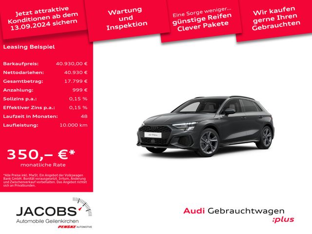 Audi A3 Sportback 40 TFSI e S-tronic S line AHK, Matr