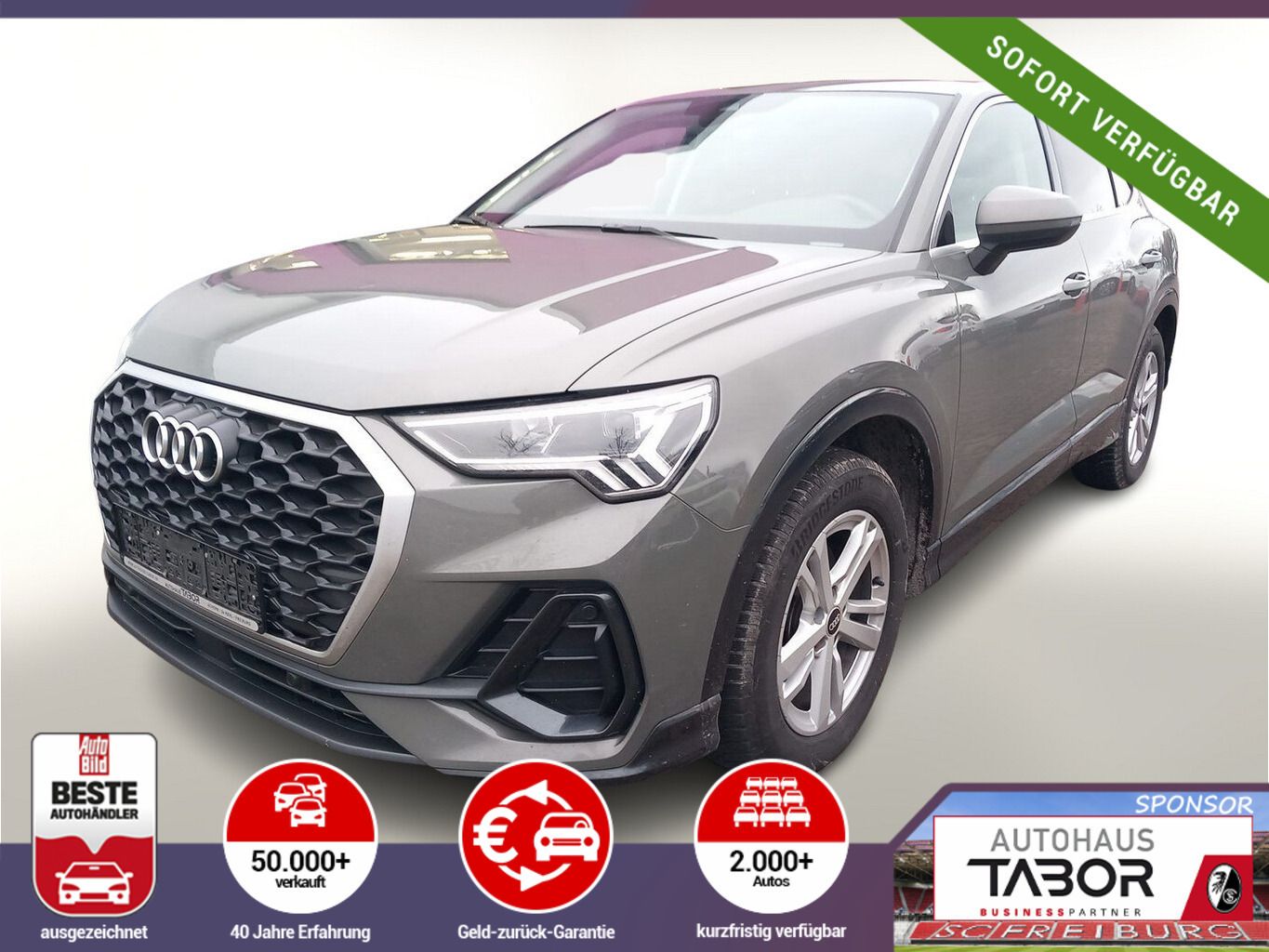 Audi Q3 Sportback 35 TFSI S tronic LED Nav VirCo