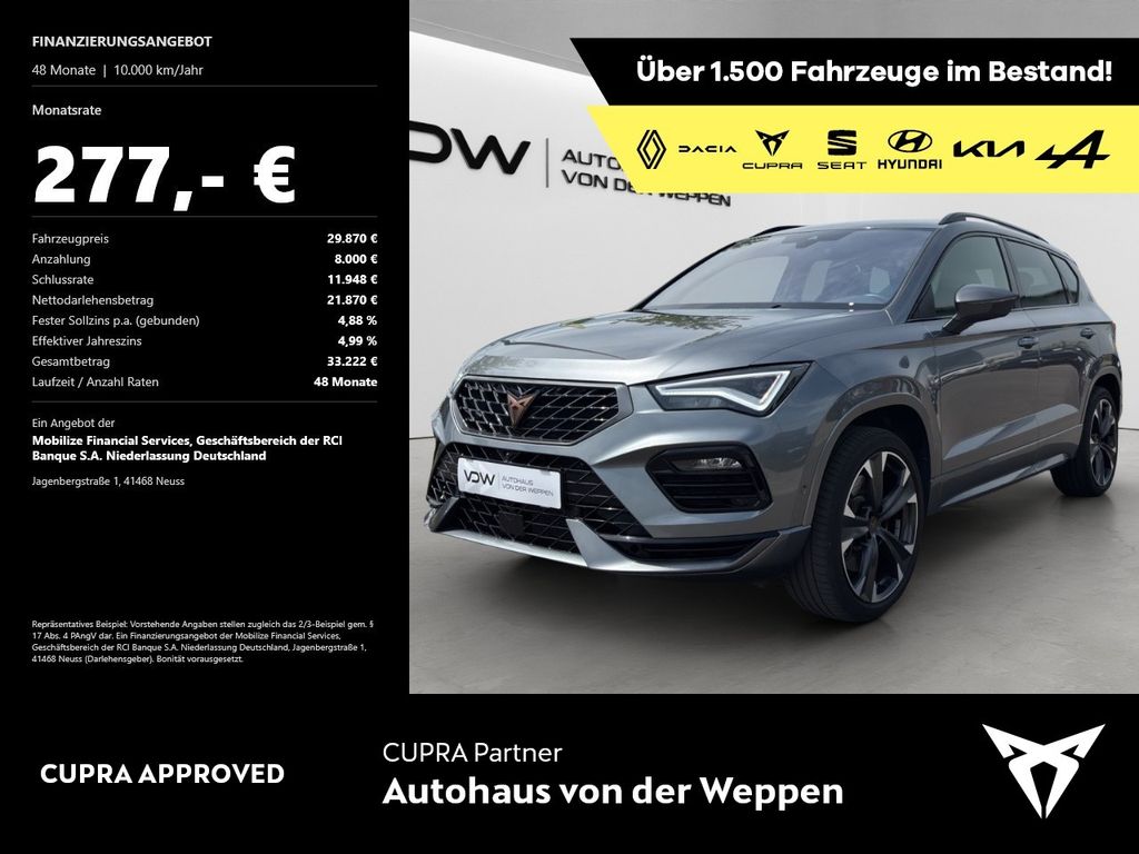 Ateca VZ TSI DSG 4Drive 5JGar TopView ACC SHZ