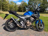 Honda CB 500 FA mit Hurric Sportauspuff - HONDA CB 500