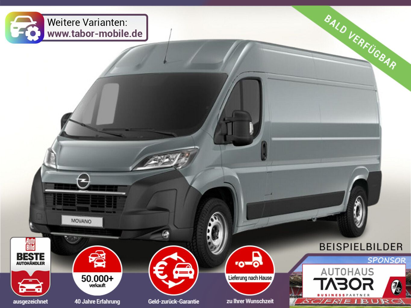 Opel Movano 35+ AT8 L3H2 AHK CargoP AppleC UVP-43%*