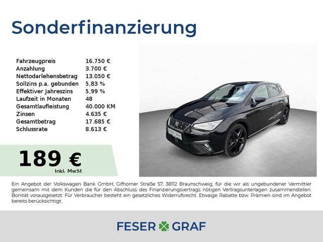 SEAT Ibiza FR Pro Black Edition 1.0TSI|Full Link|Navi
