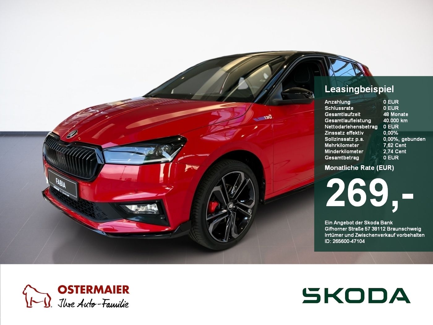 Skoda Fabia 130 1.5TSI LED.DSG.NAV.LKR-HEIZ.AMBIENTE.L