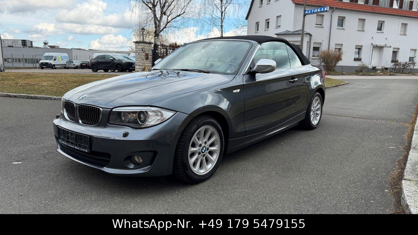 BMW 118d-A, Cabrio, Ed. Exclusive, 1.Hand, Facelift
