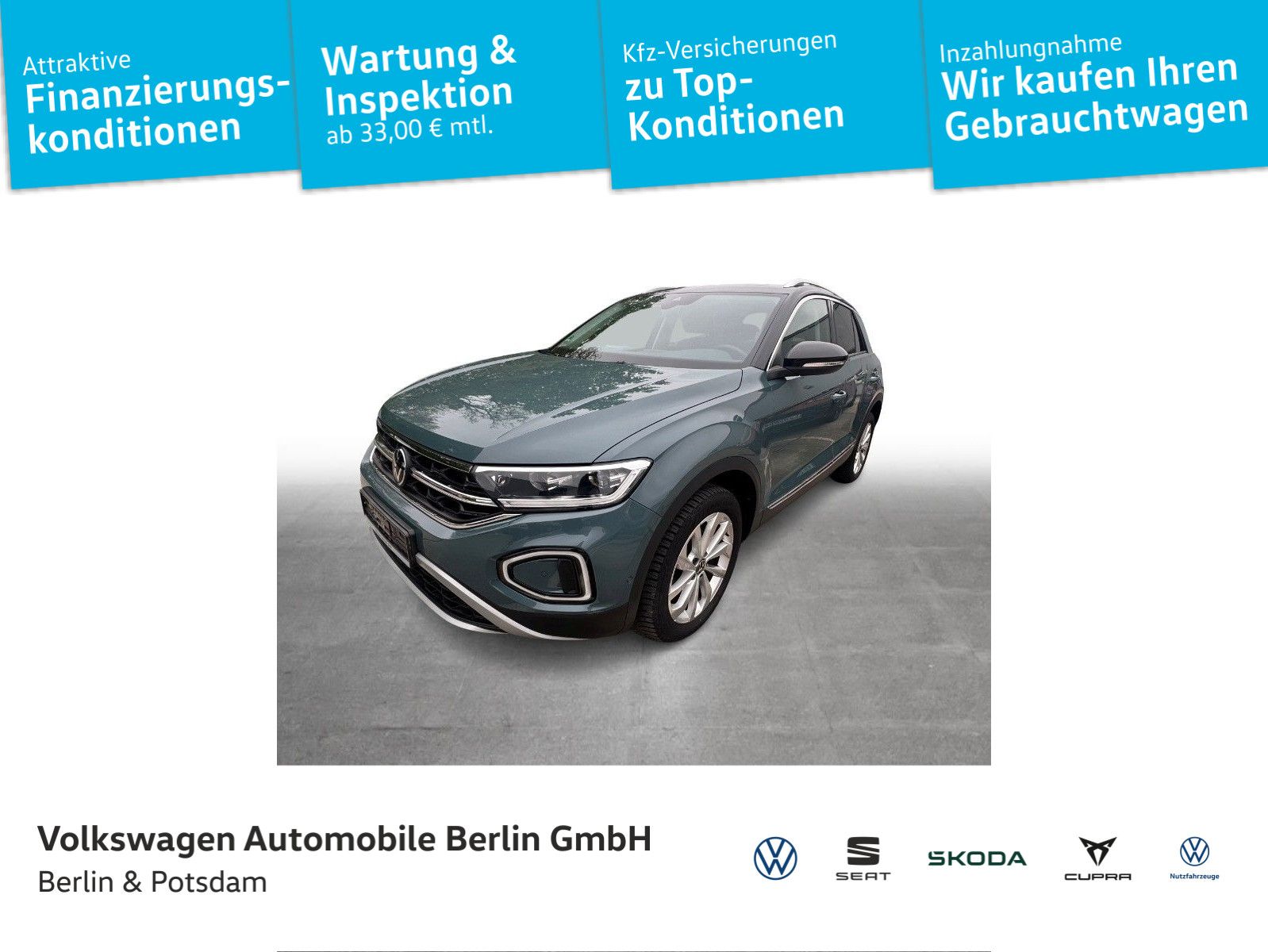 Volkswagen T-Roc 1.5 TSI Style ACC LED Pano Standh Navi