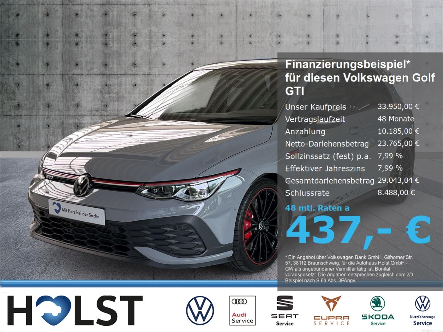 Volkswagen Golf GTI VIII 2.0TSI DSG Clubsport45 DCC HuD RüF