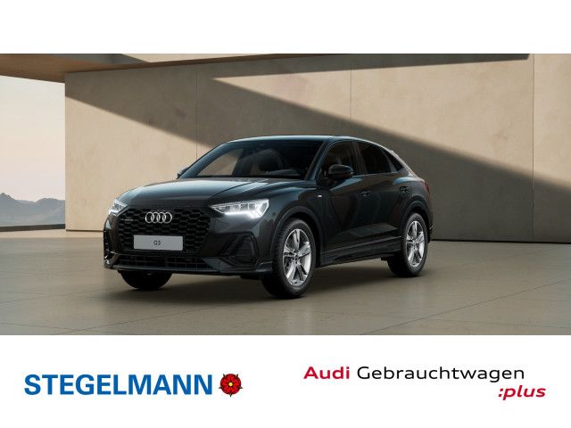 Audi Q3 Sportback 40 TFSI qu. S-tronic S line schwarz