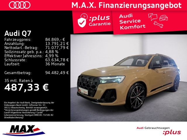 Q7 50 TDI QUATTRO S LINE 7-SITZE +HD-MATRIX+AHK+