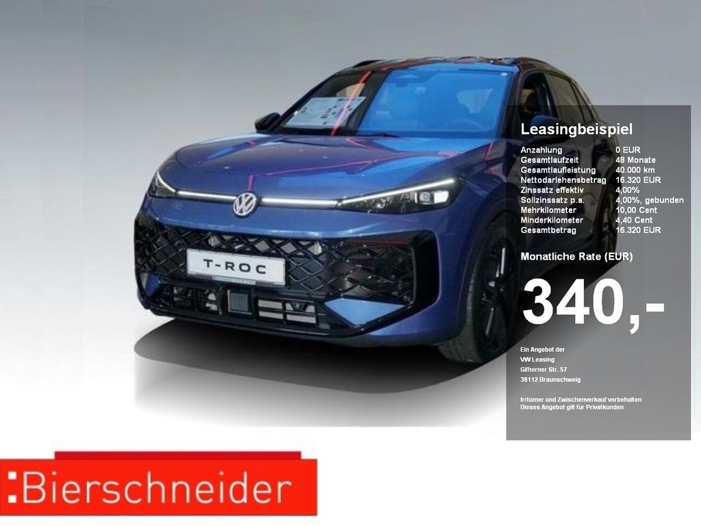 Volkswagen T-Roc 1.5 eTSI DSG R-Line NAVI KAMERA IQ.LIGHT H