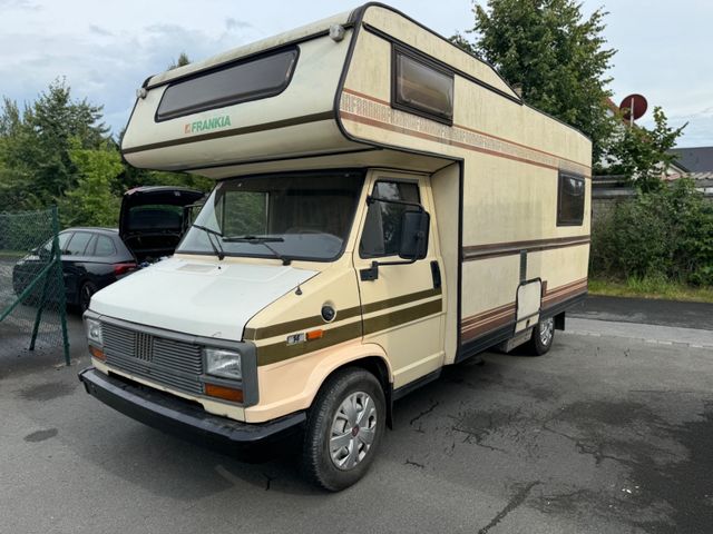 Fiat Ducato 2.5 TD Frankia Wohnmobil Oldtimer