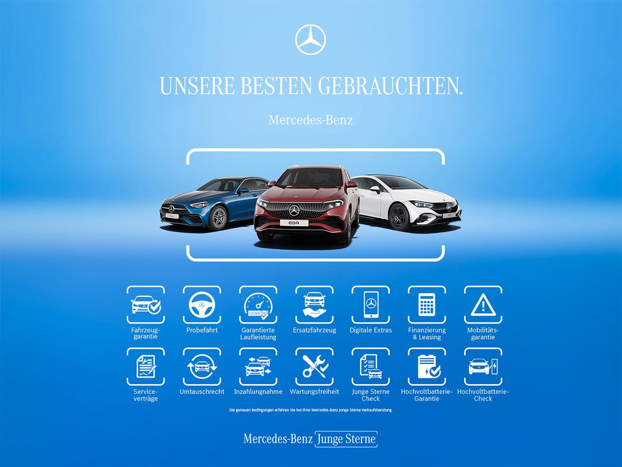 Mercedes-Benz EQC 400 4M Navi Distronic Memory AHK 360°