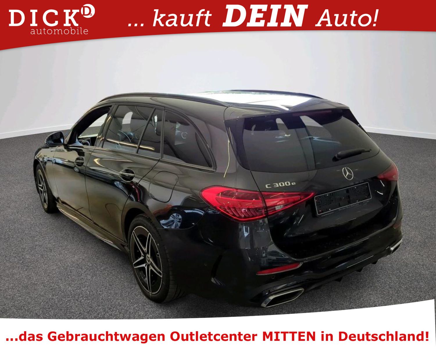 Fahrzeugabbildung Mercedes-Benz C 300e T 9G AMG+/LED+/HUD/ACC/SHZ/HIFI/MASS/8Fa