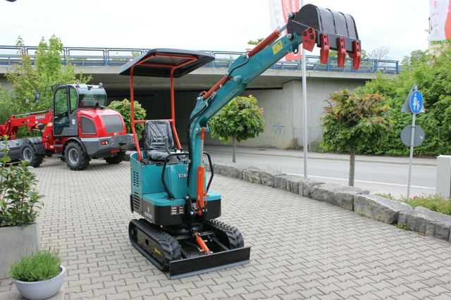 Altele Kingway Top10 Minibagger | Schild | Dach | 3 x L