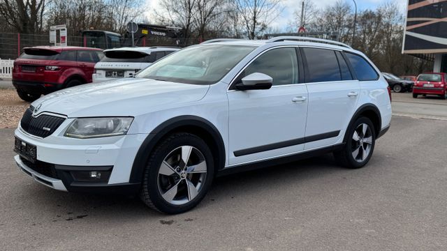 Skoda Octavia Combi Scout 4x4  AHK+Euro 6+Navi+Autom