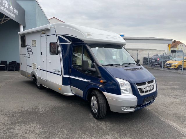 HYMER / ERIBA / HYMERCAR Ford 2.2TDCI 672CL -ATM-LängsBett-TV-SAT-Markise