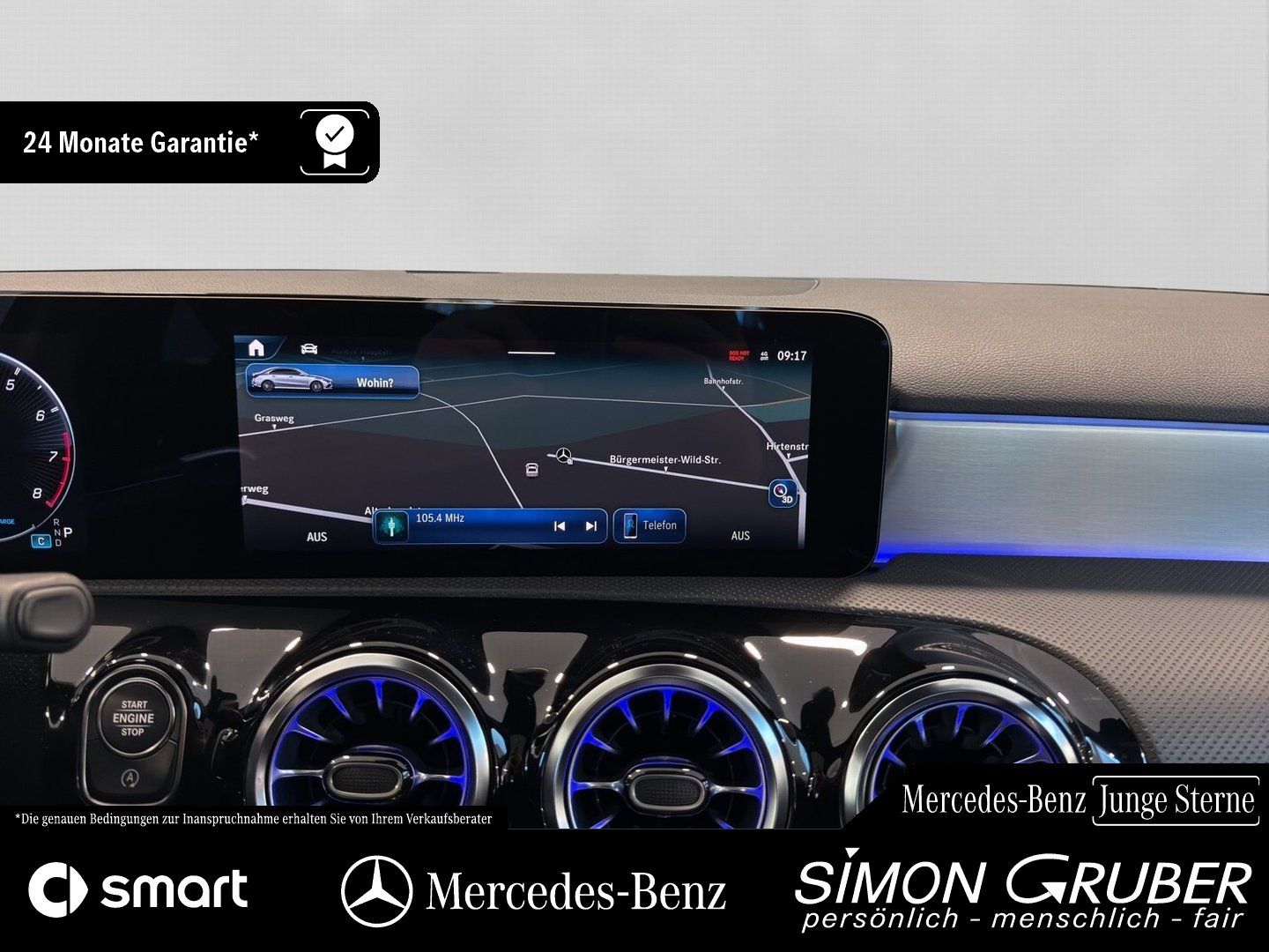 Fahrzeugabbildung Mercedes-Benz A 35 4M Limo AMG Night Pano HUD Burm MBeam