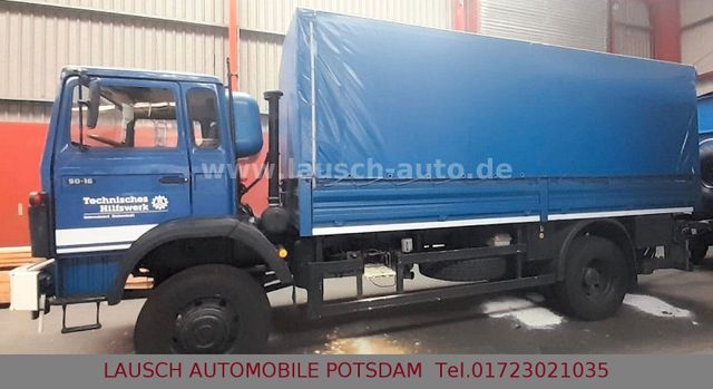 Iveco Magirus 110-17 AW 4x4 tmil.Pritsche