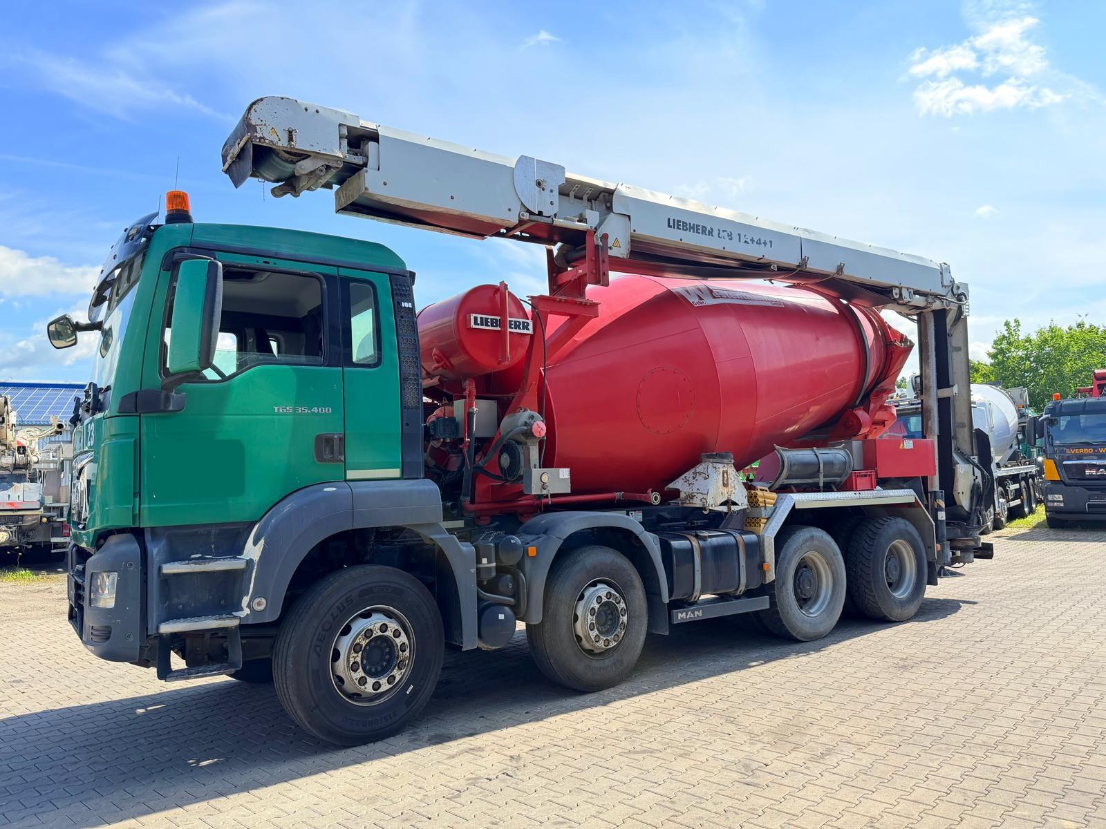 MAN TGS 32.400 Mit Liebherr Tele Band 17m