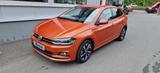 Volkswagen Polo Highline 1,5TDI AHK LED Klima Sitzh ACC APP - mit Diesel-Antrieb: Orange, Limousine