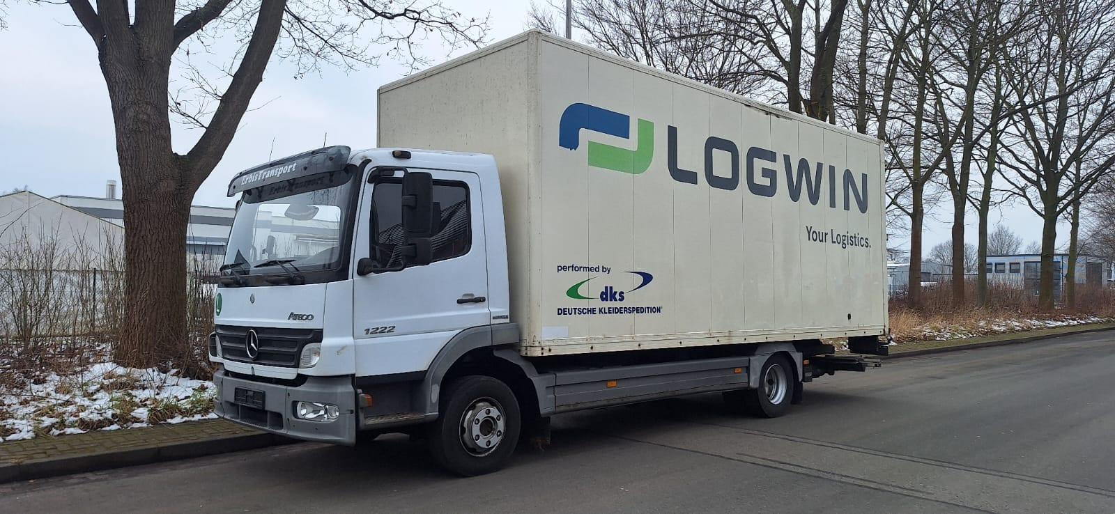 Mercedes-Benz 1222 Atego Koffer mit LBW Klima