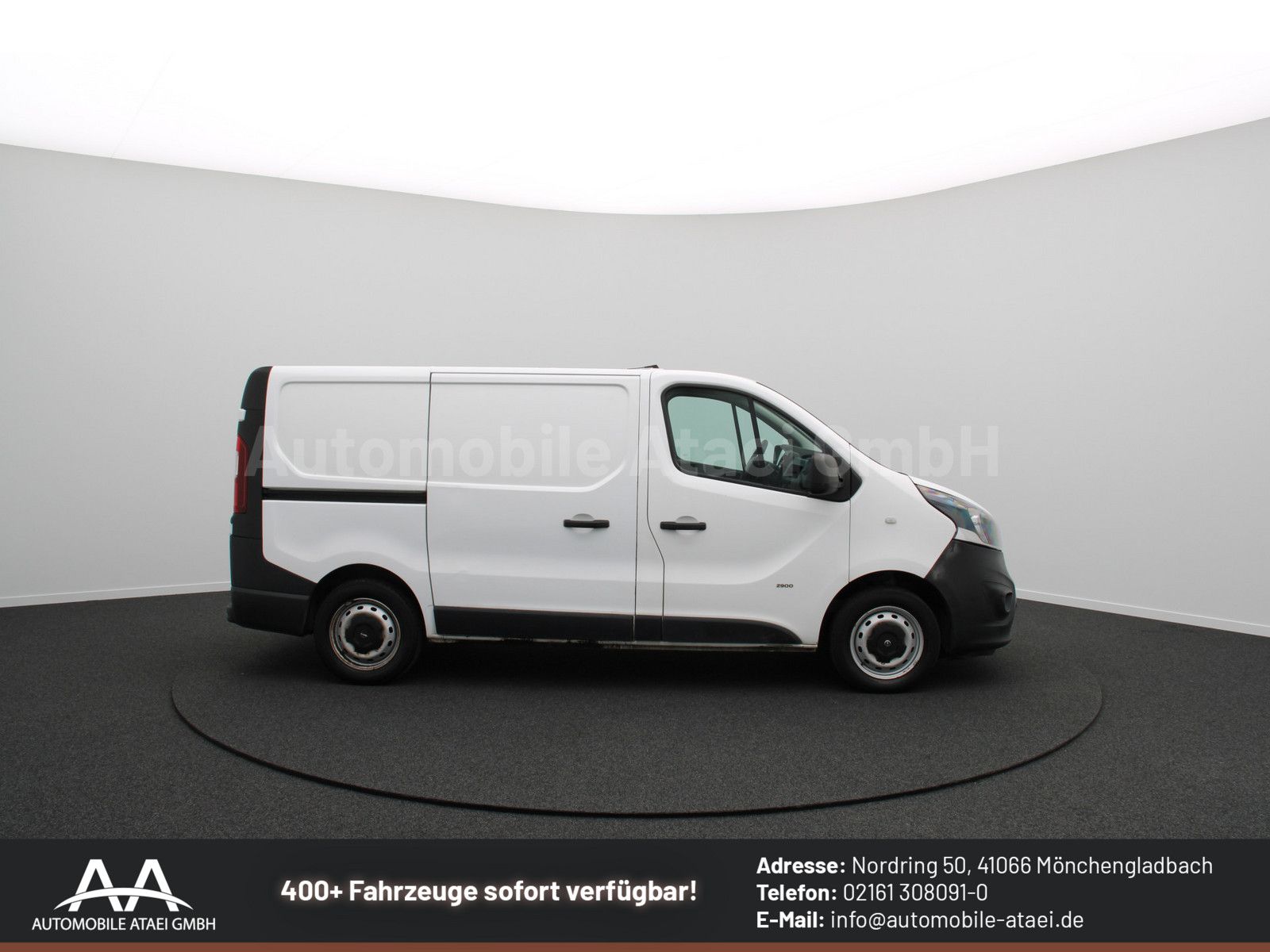 Fahrzeugabbildung Opel Vivaro Kasten L1H1 2,9t 8075