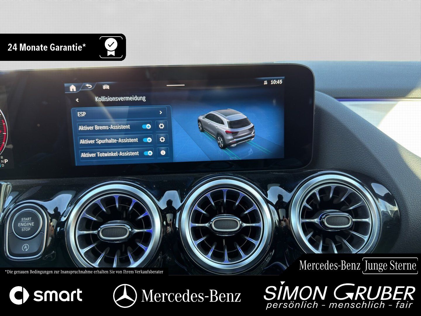 Fahrzeugabbildung Mercedes-Benz GLA 200 AMG Night Pano Fahrassist KeyGo Ambiente