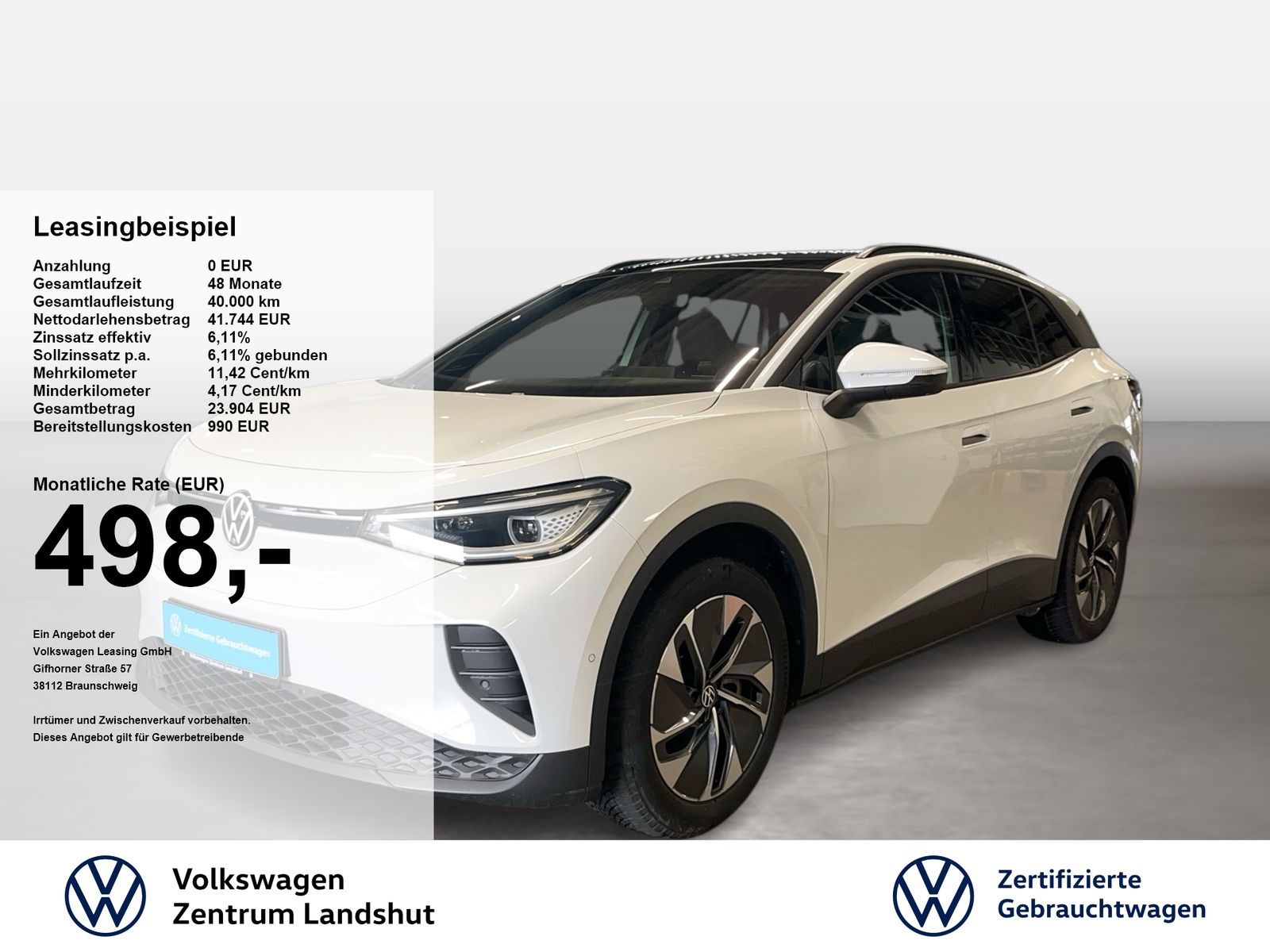 Volkswagen ID.4 Pro 4Motion electric 360 ACC AHK AUT Kam foto 1