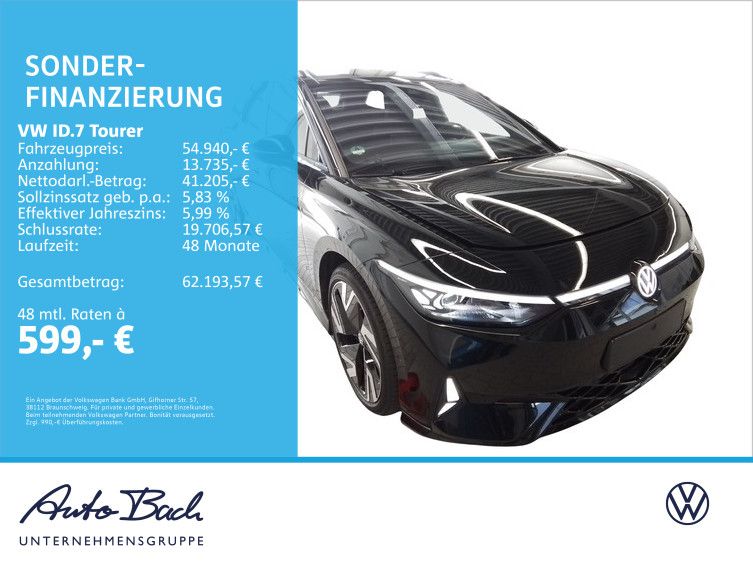 Volkswagen ID.7 Tourer GTX, Panoramadach, AHK, LED-Matrix,  imagem 2