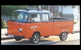 Volkswagen T2 Bus Doka -sehr schön, top Motor,Schiebeverdec - Volkswagen Oldtimer: Kleinbus
