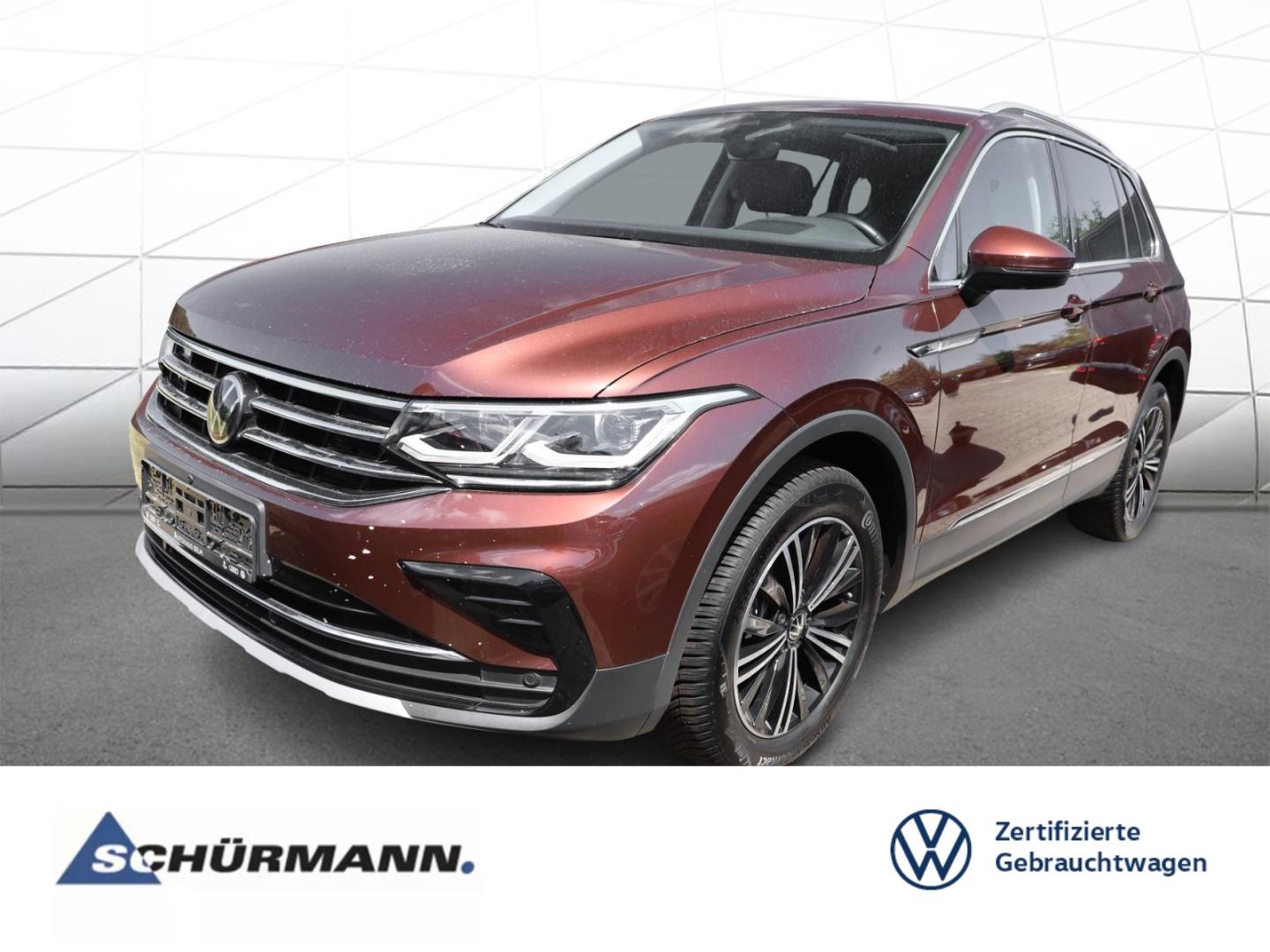 Volkswagen Tiguan ELEGANCE TDI 4M LEDER AHK DCC PANO H&K Hu