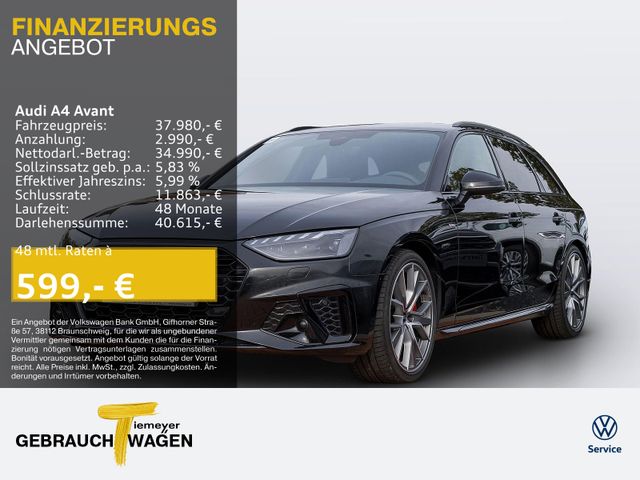 Audi A4 Avant 40 TFSI Q 2x S LINE AHK LM19 VIRTUAL MA