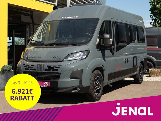Sunlight Adventure Cliff 600 Dieselheizung, Automatik