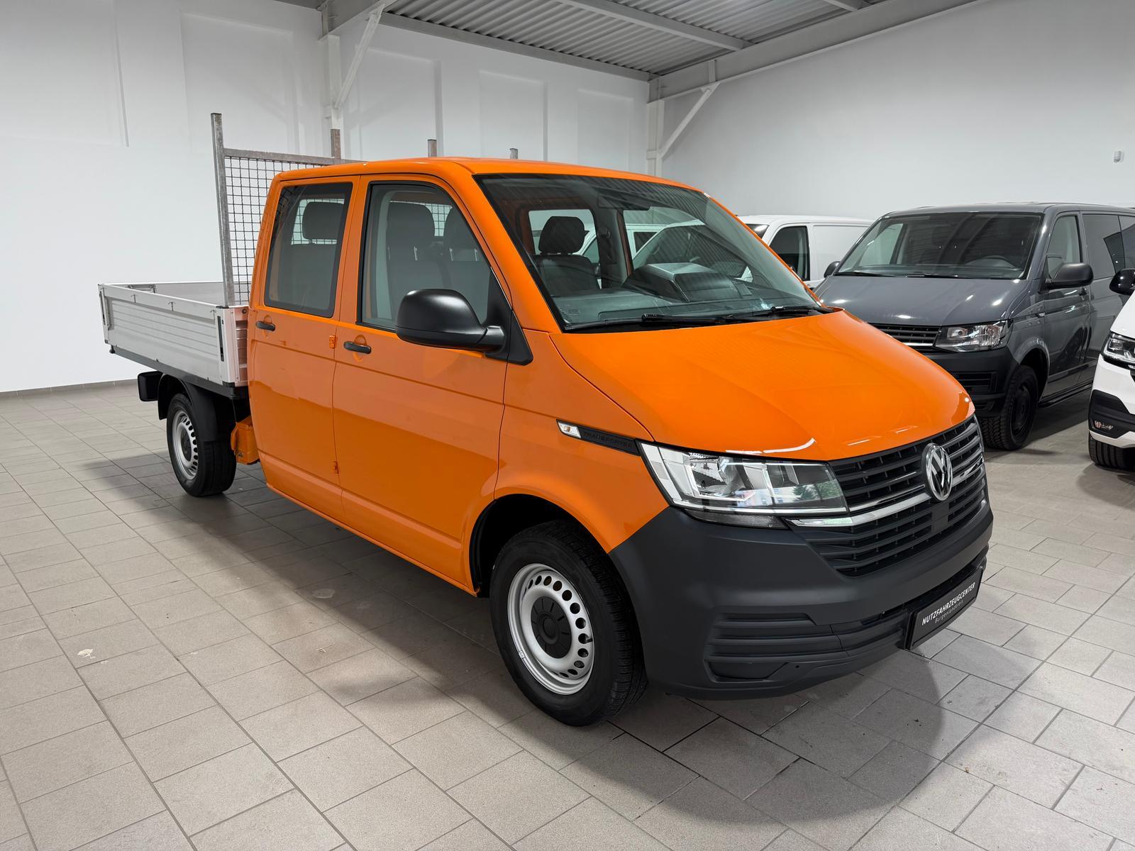 Volkswagen T6.1 Pritsche-Doka (6-Si.),Klima,Radio,AHK