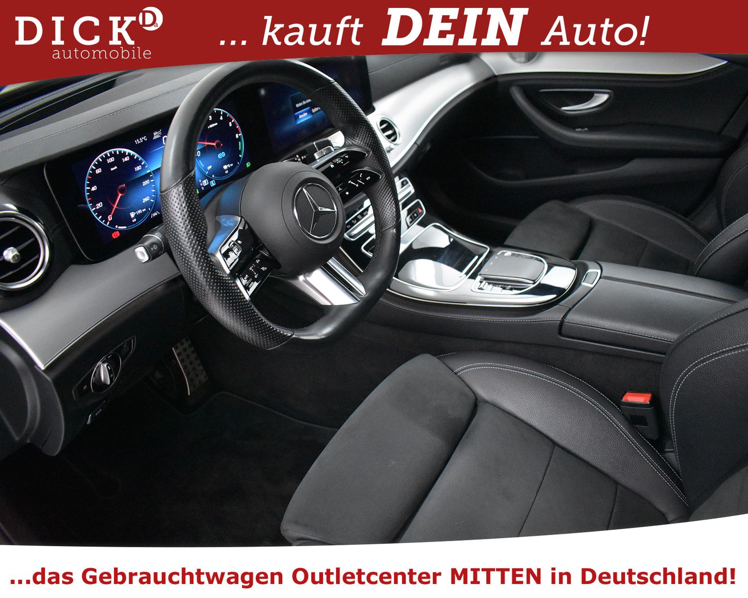 MERCEDES-BENZ E300de AMG Line NIGHT+HEAD+BURM+WIDES+360+COMAND - Image 10