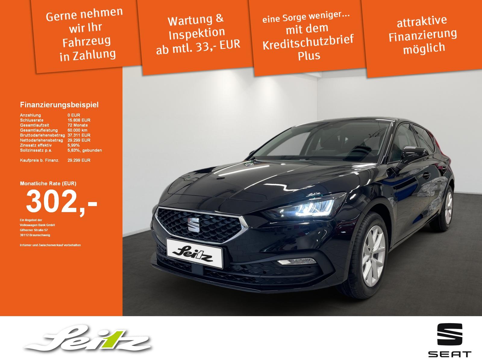 Seat Leon 1.5 eTSI Style *NAVI*KAMERA*SITZH*