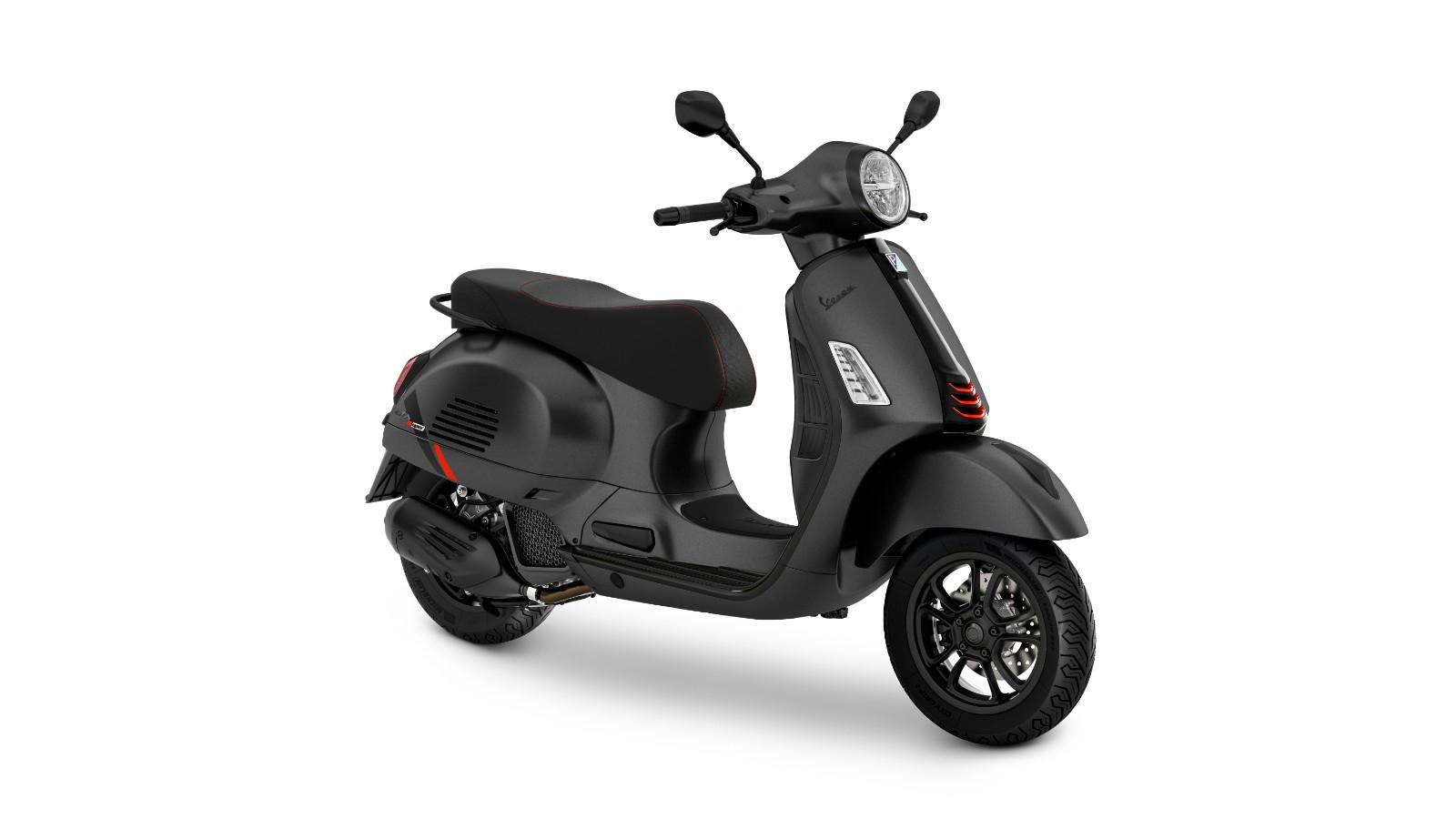 Vespa GTS 125 SuperSport schwarz matt Facelift