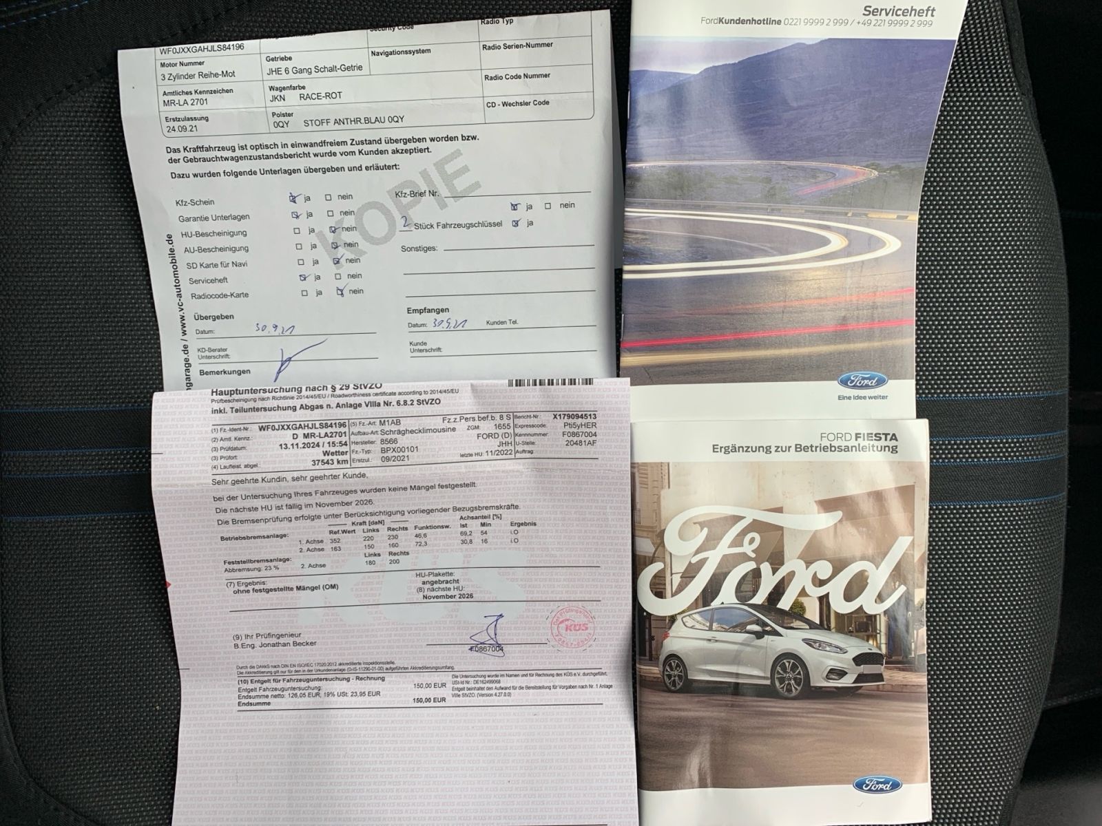 Fahrzeugabbildung Ford Fiesta 1.5 EcoBoost ST Performance Navi 1Hd