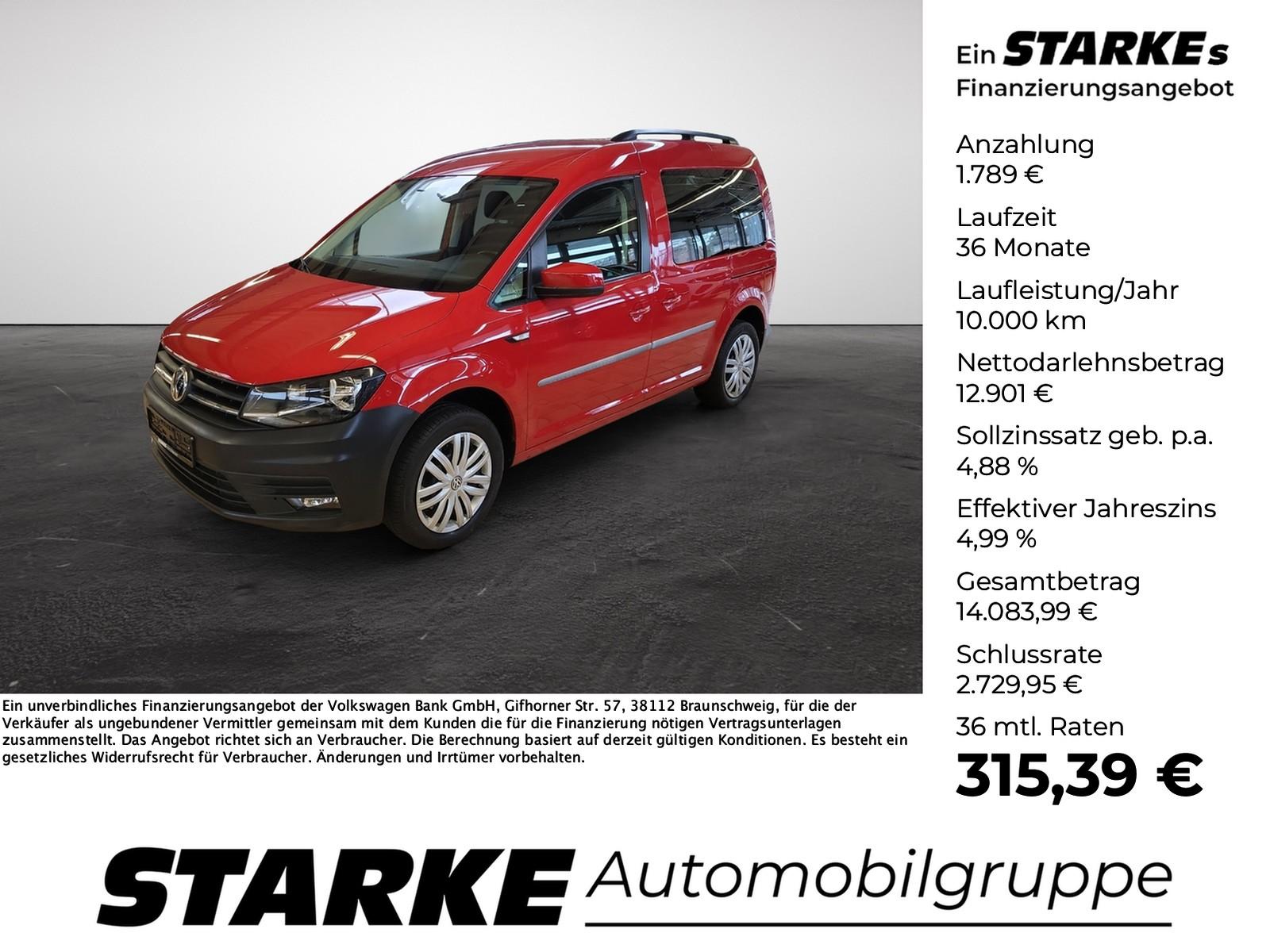 Volkswagen Caddy 1.4 TSI DSG Trendline PDC Klima Sitzheizun