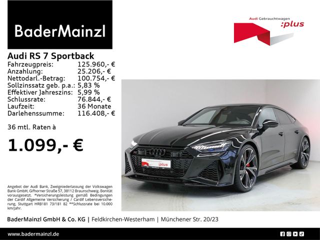 Audi RS 7 Sportback 305km/h Keramik Pano B&O RS-Abgas