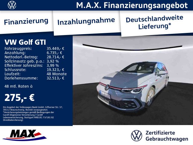 Golf VIII GTI 2.0 TSI DSG IQ-LED+DCC+PANO+HUD+