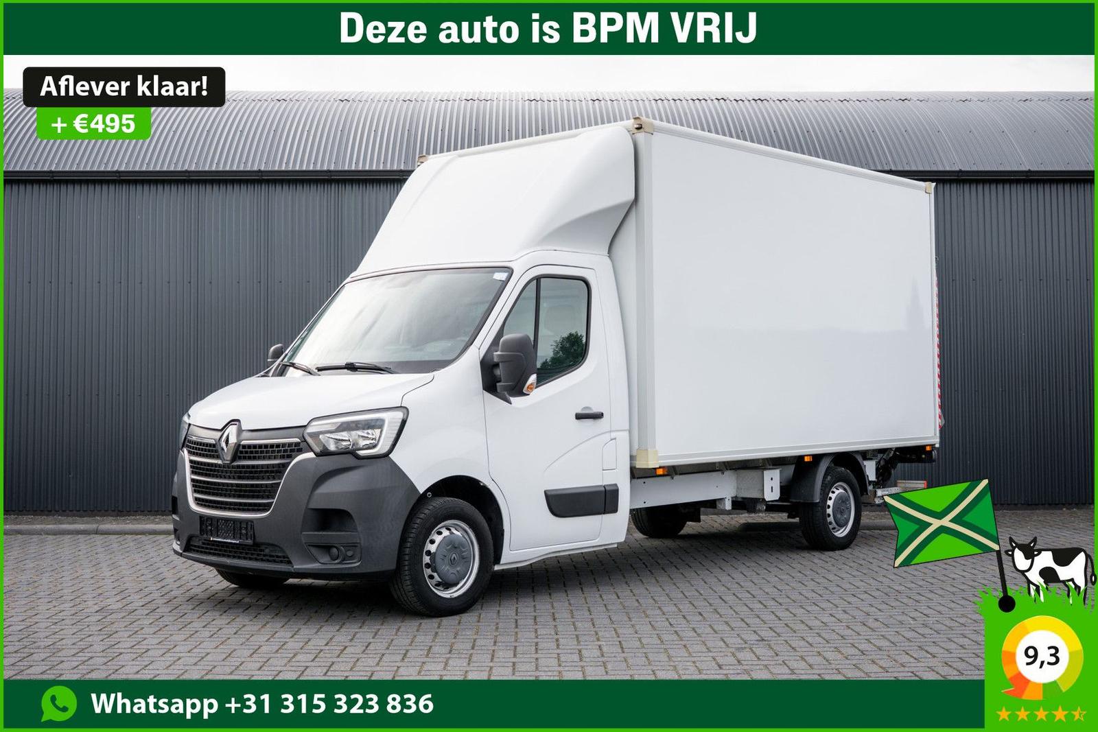 Renault Master 15.389 KM! | Bakwagen met Laadklep | 146P