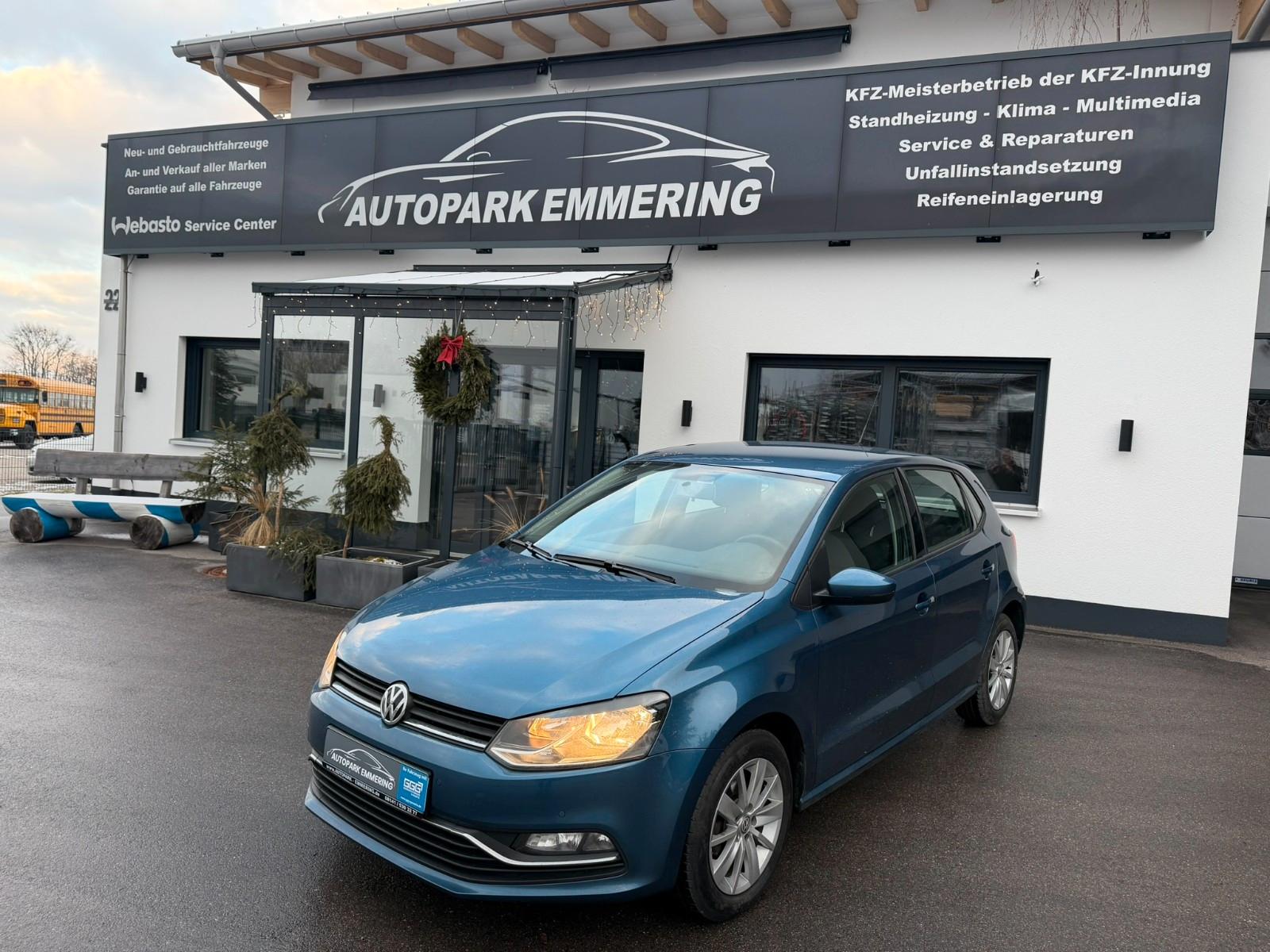 Volkswagen Polo V Comfortl. 1,0 55KW 1.Hand abn.AHK EPS Alu